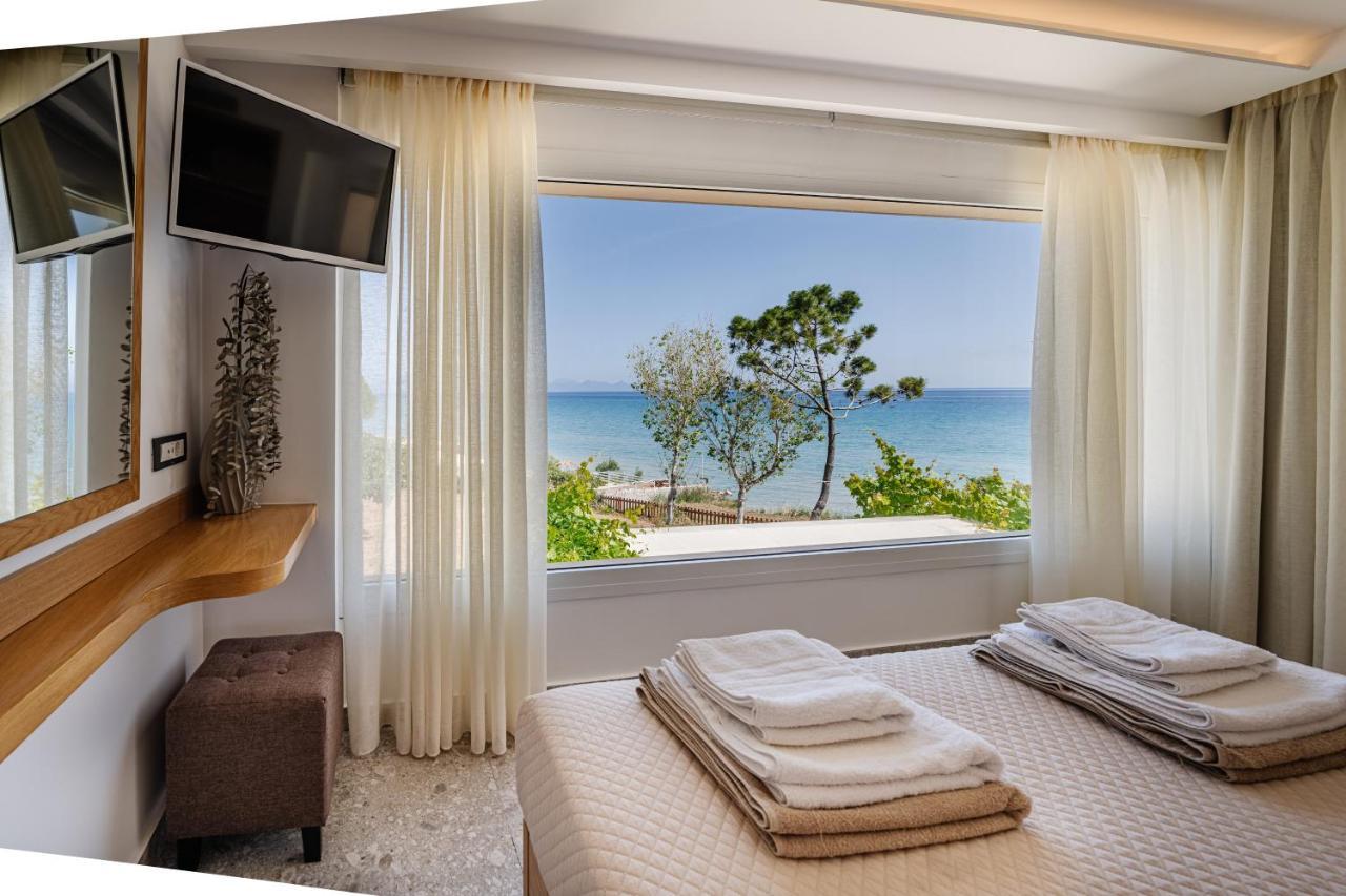 Addimare Sea View Villa, And Events Venue Alykes  Dış mekan fotoğraf