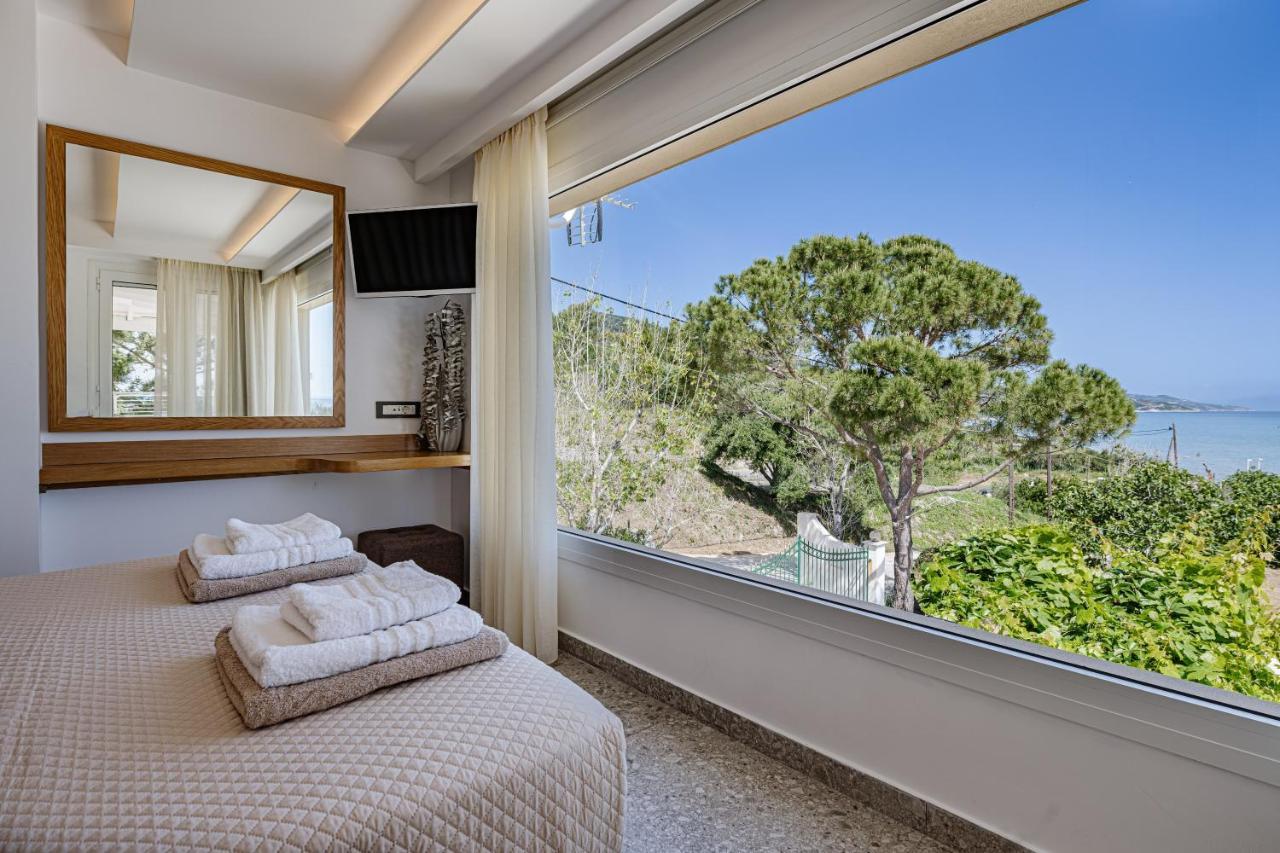 Addimare Sea View Villa, And Events Venue Alykes  Dış mekan fotoğraf