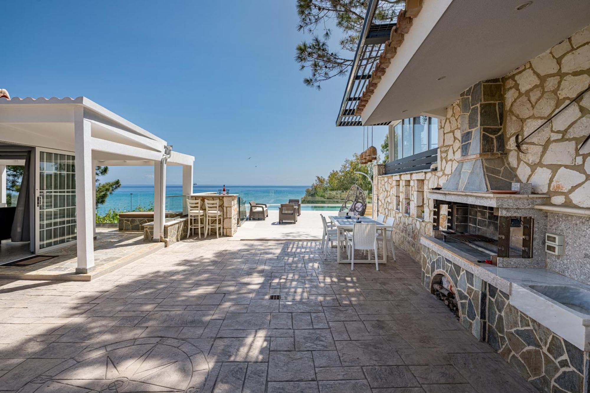 Addimare Sea View Villa, And Events Venue Alykes  Dış mekan fotoğraf