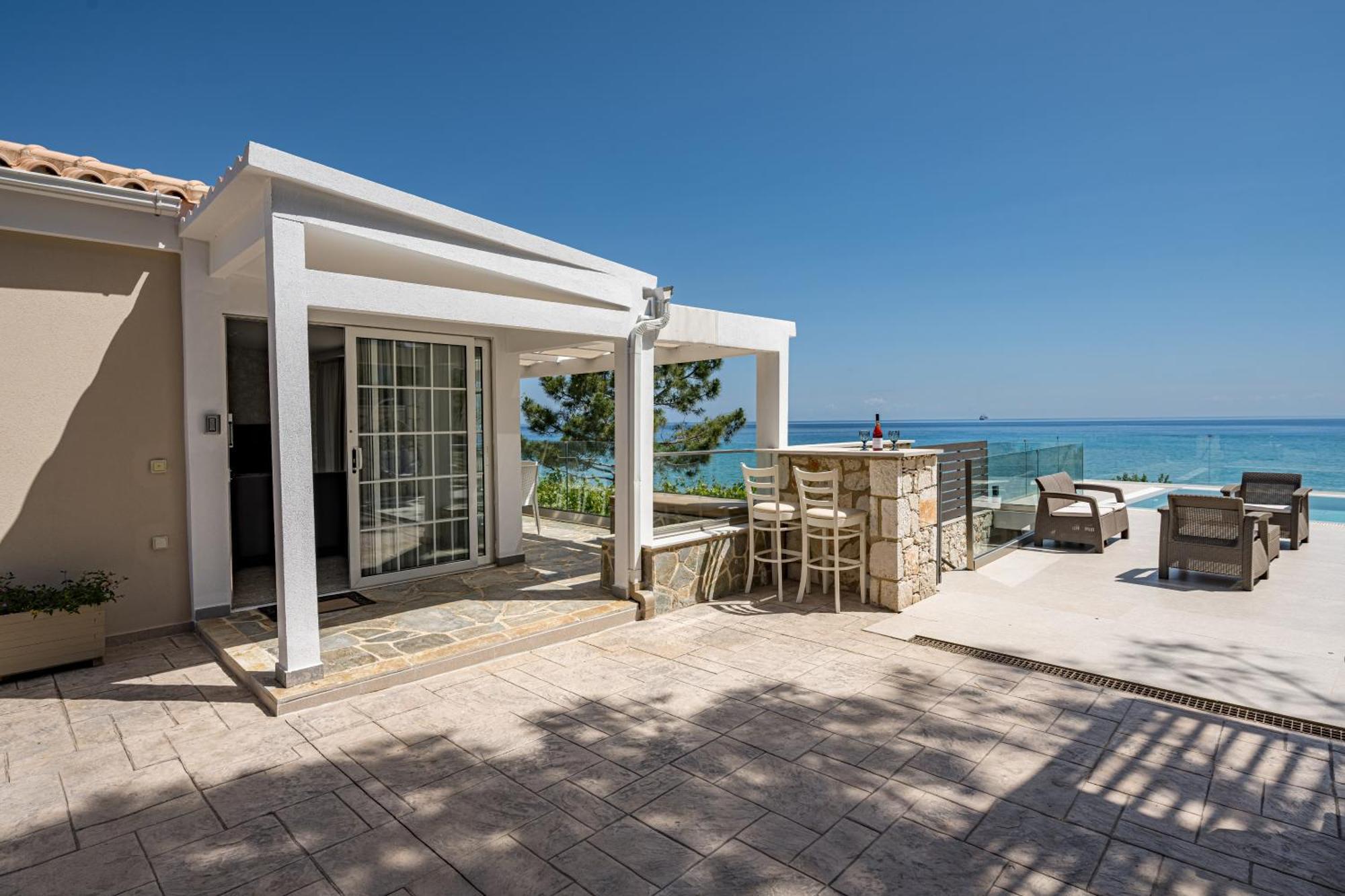 Addimare Sea View Villa, And Events Venue Alykes  Dış mekan fotoğraf